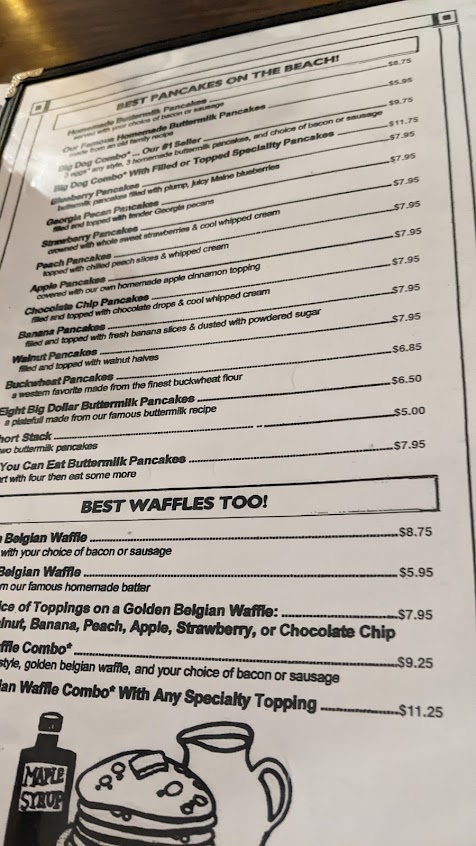 Menu Golden Griddle Pancake House - 7