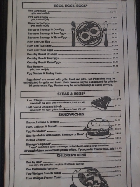 Menu Golden Griddle Pancake House - 8