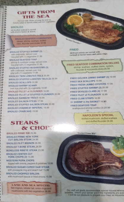 Menu Golden Pigeon Diner Restaurant - 3