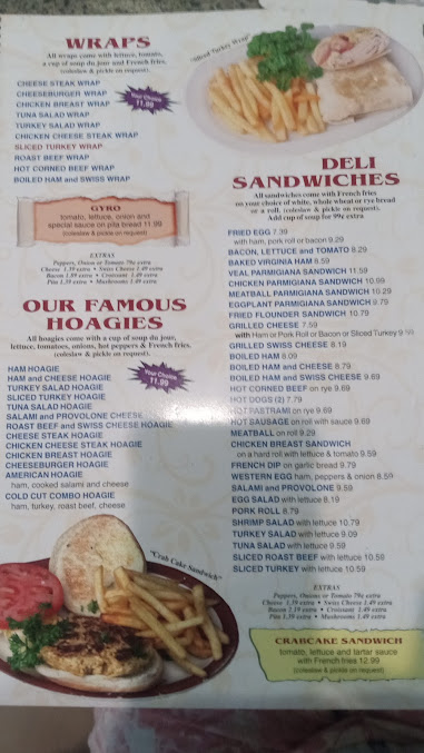 Menu Golden Pigeon Diner Restaurant - 6