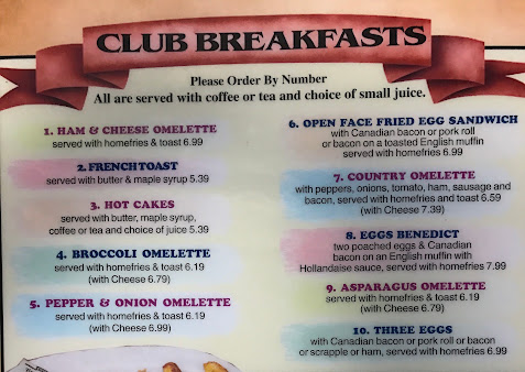 Menu Golden Pigeon Diner Restaurant - 8