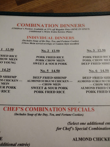 Menu Golden Star Chinese American Restaurant - 4