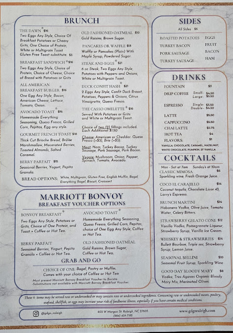 Menu Good Day Good Night - 2