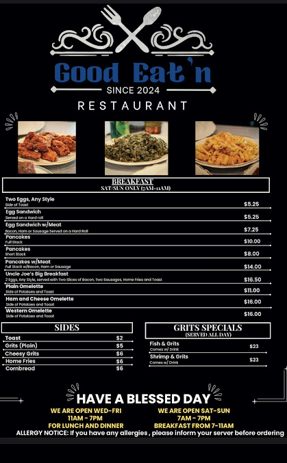 Menu Good Eat’n - 0