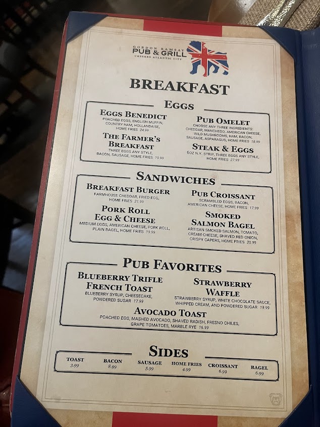 Menu Gordon Ramsay Pub Grill - 4