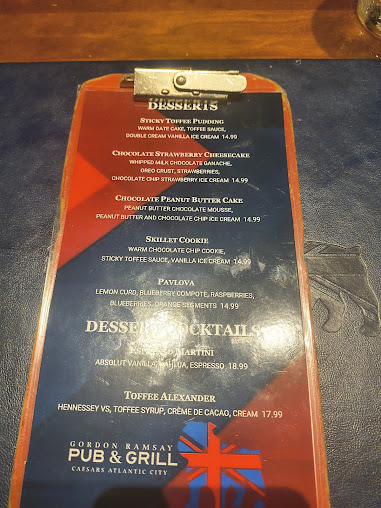 Menu Gordon Ramsay Pub Grill - 5