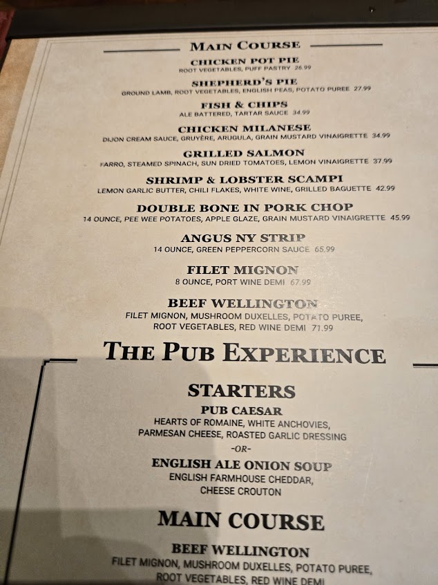 Menu Gordon Ramsay Pub Grill - 6