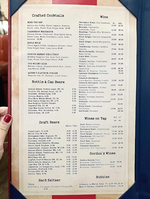 Menu Gordon Ramsay Pub Grill - 7