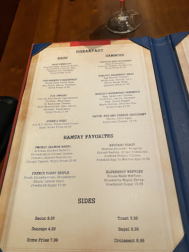 Menu Gordon Ramsay Pub Grill - 9