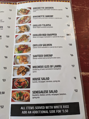 Menu Gorée Cuisine - 4