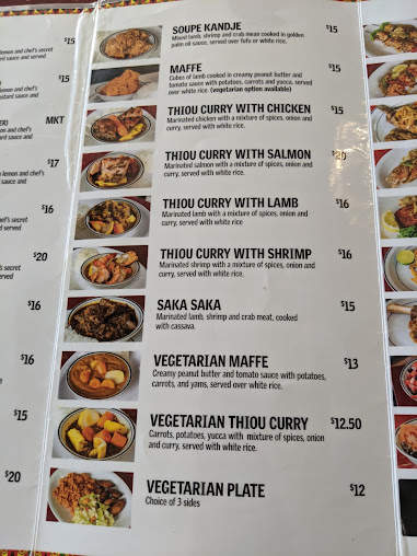 Menu Gorée Cuisine - 7