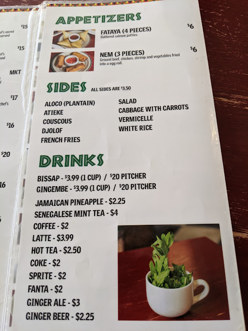 Menu Gorée Cuisine - 8