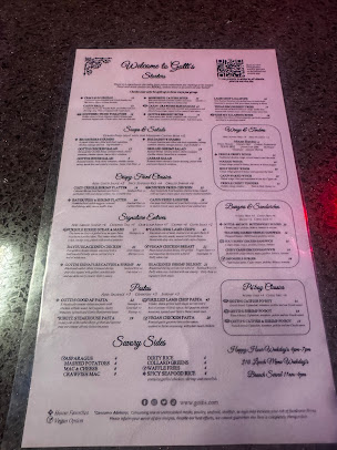 Menu Gotti's Restaurant - 1