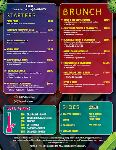 Menu Gotti's Restaurant - 7