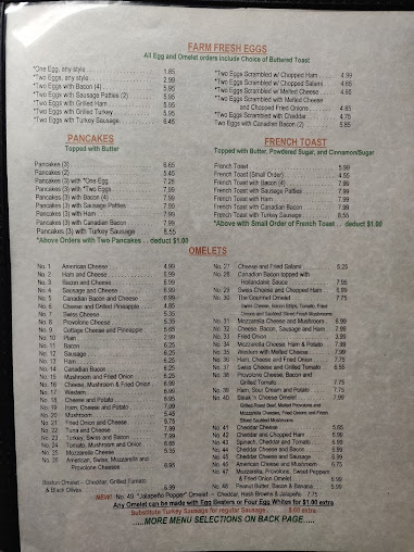 Menu Gourmet Family Restaurant - 0