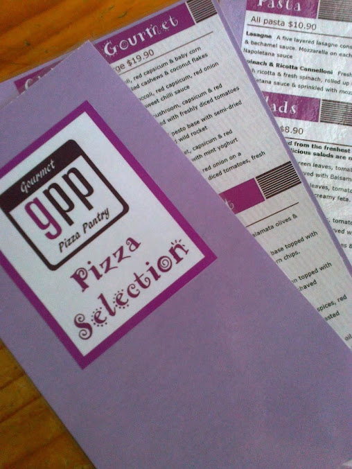 Menu Gourmet Pizza Pantry - 1