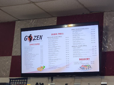 Menu Gozen Japan House Hot Springs - 8