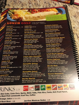 Menu Gran Rodeo Mexican Bar Grill - 4