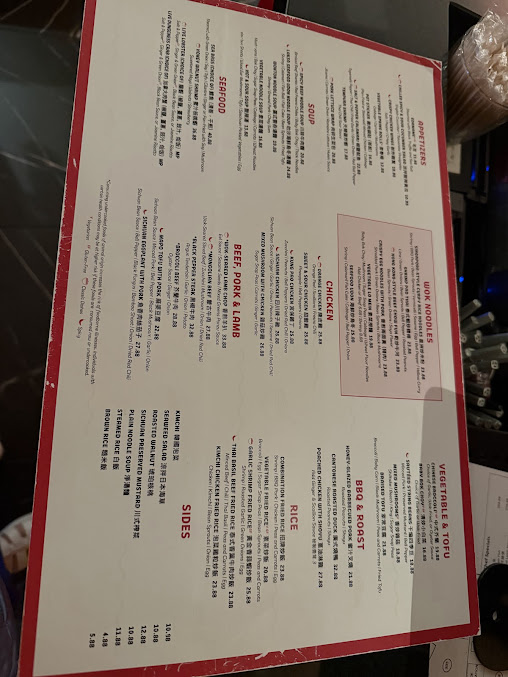 Menu Grand Wok Noodle Bar - 0