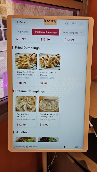 Menu Grandma’s Dumpling House - 3