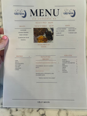 Menu Gray Moon Breakfast And Brunch - 1