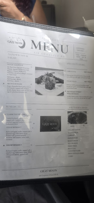 Menu Gray Moon Breakfast And Brunch - 5