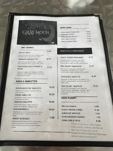 Menu Gray Moon Breakfast And Brunch - 7