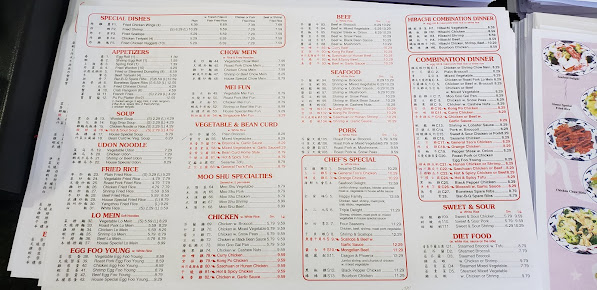 Menu Great China - 1
