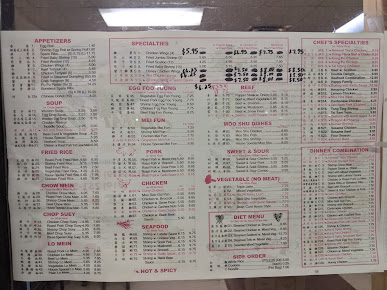 Menu Great Wall - 0