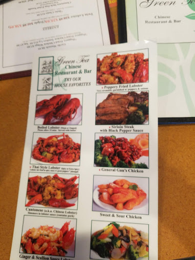 Menu Green Tea Chinese Restaurant - 1