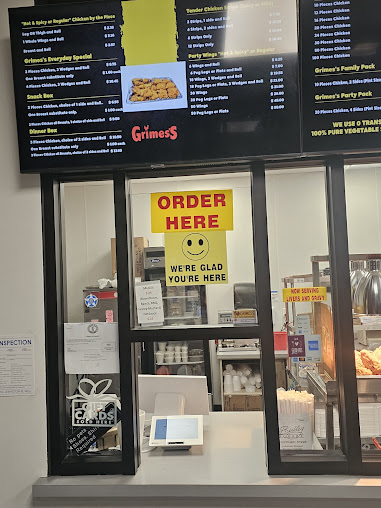 Menu Grimess Fast Food Formerly Richies - 3