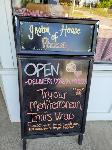 Menu Groton House Of Pizza - 1
