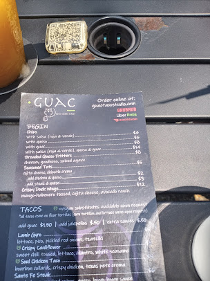 Menu Guac Taco Studio Bar - 9