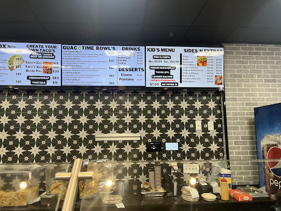 Menu Guac Time Mexican Grill - 1