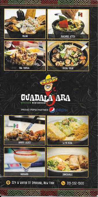 Menu Guadalajara Mexican Restaurant - 0
