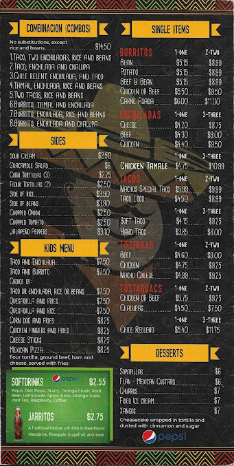 Menu Guadalajara Mexican Restaurant - 8