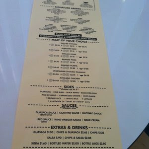 Menu Guasaca South American Grill - Lake Boone - 5