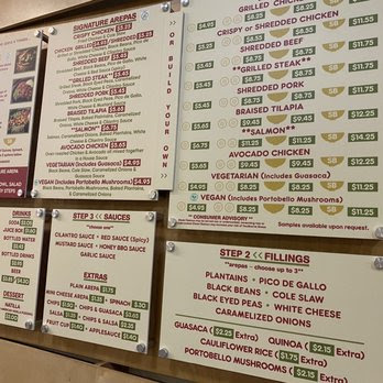 Menu Guasaca South American Grill - Lake Boone - 7