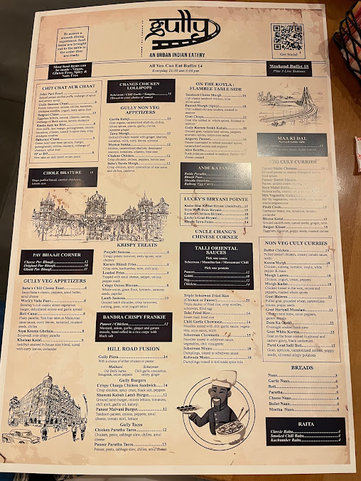 Menu Gully Urban Indian Eatery - 1