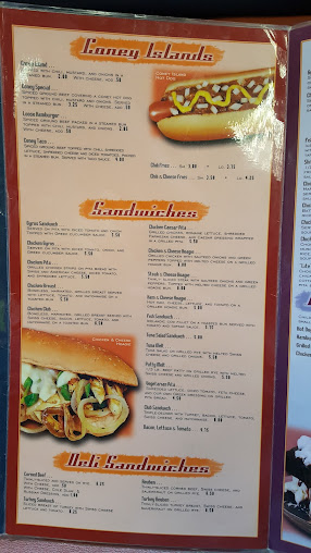 Menu Gus Mt Clemens Coney Island - 0