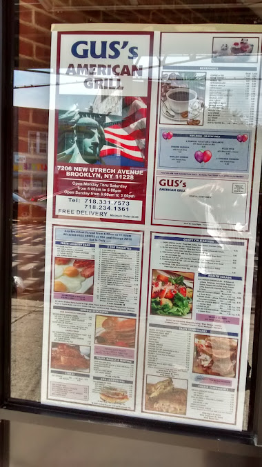 Menu Gus's American Grill - 2