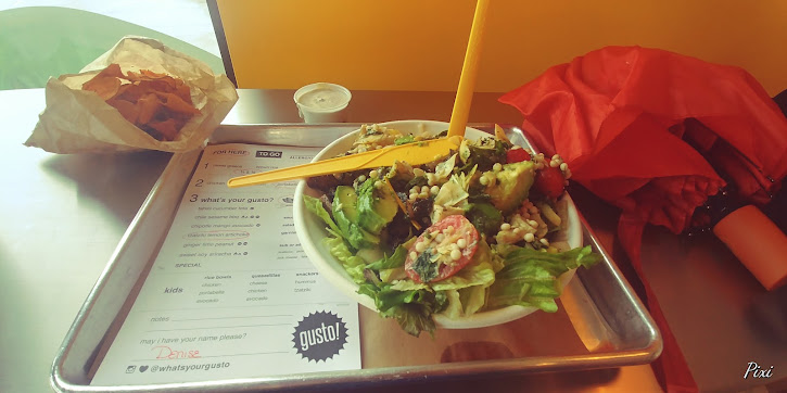 Menu Gusto Healthy Bowls Wraps - 2