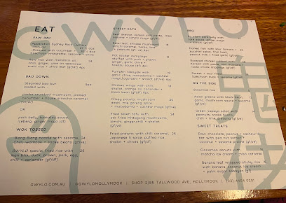Menu Gwylo - 3