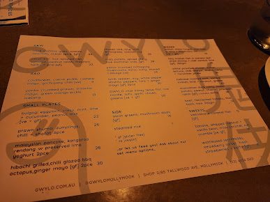 Menu Gwylo - 4