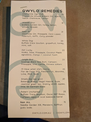Menu Gwylo - 9