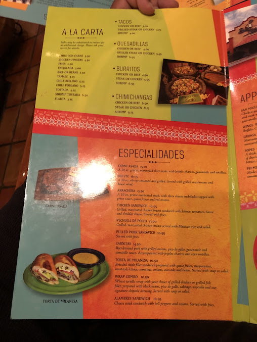 Menu Hacienda San Miguel House Of Tequila - 6