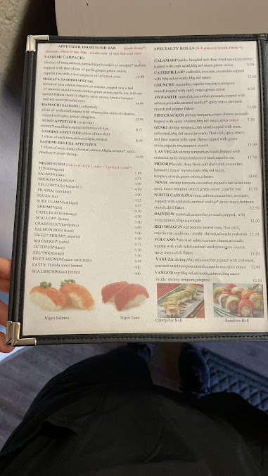 Menu Hakata Teppanyaki Sushi And Ramen - 1