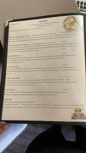 Menu Hakata Teppanyaki Sushi And Ramen - 3
