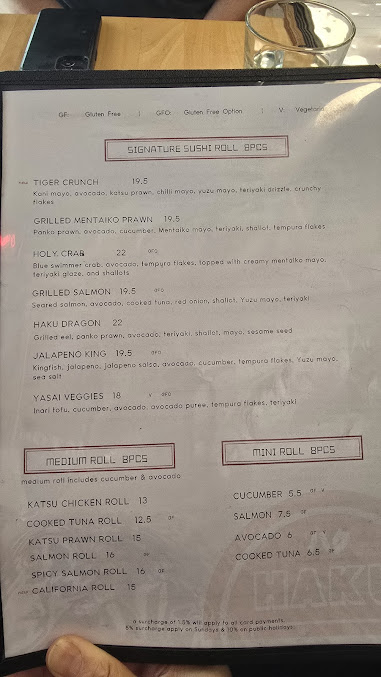Menu Haku - 4