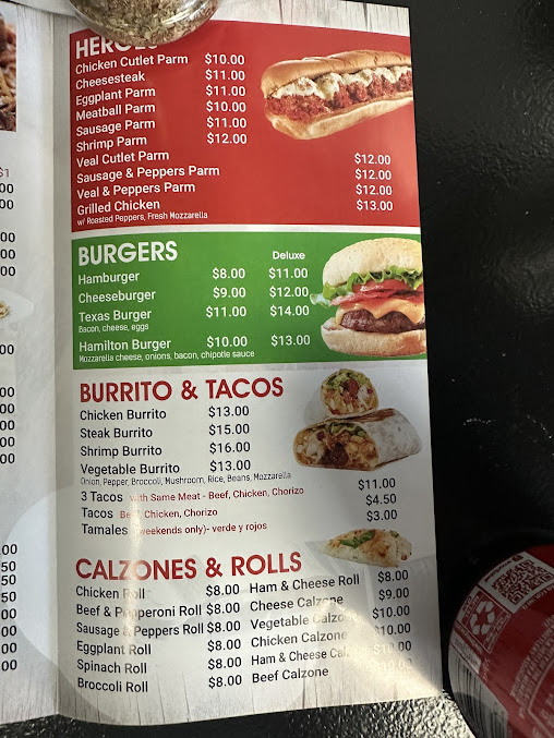 Menu Hamilton Pizza - 6